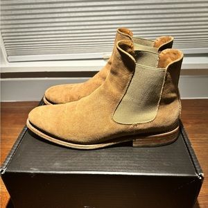 Thursday sandstone Chelsea boots. 9.5